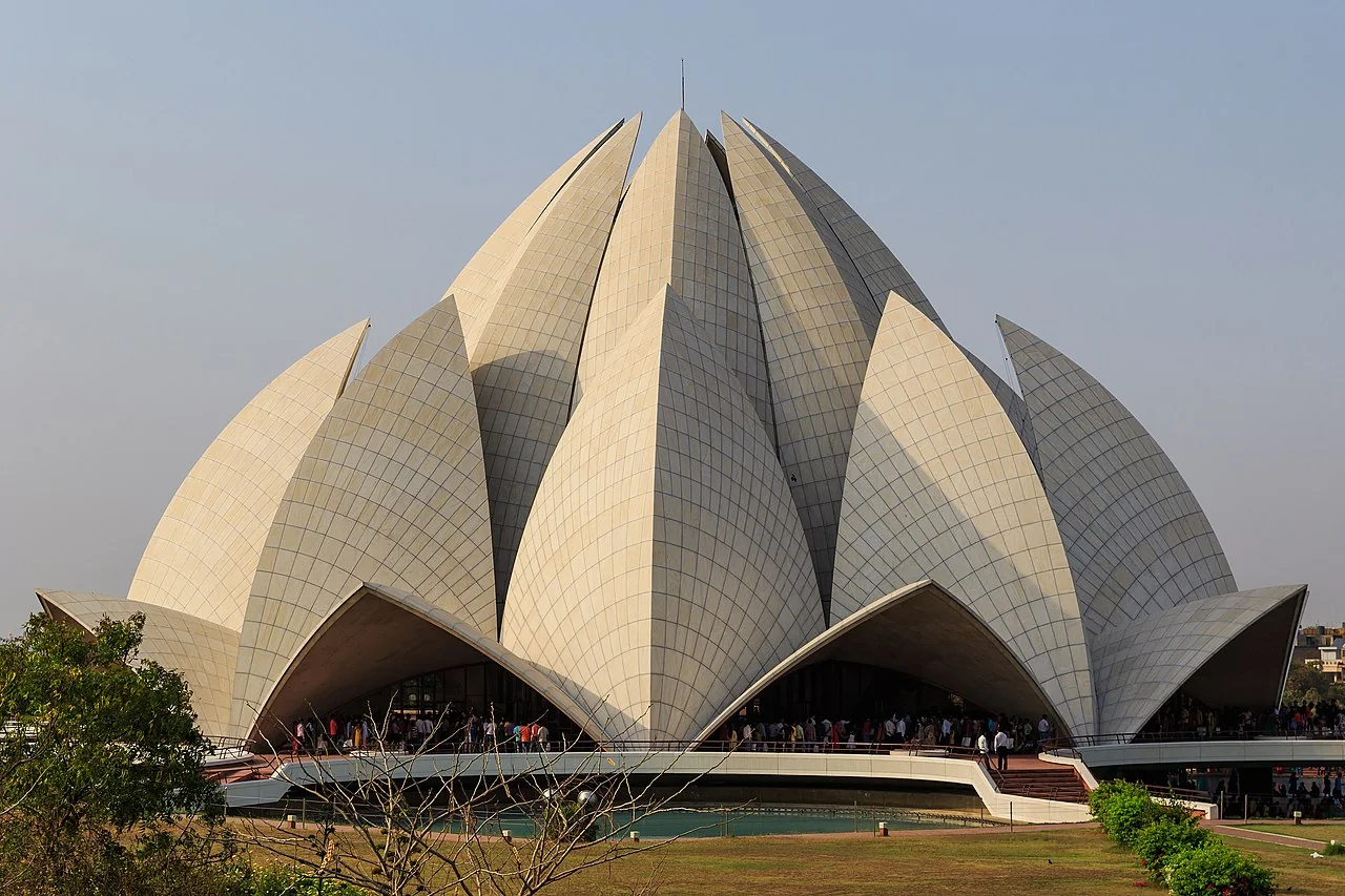 Le temple du Lotus à Delhi