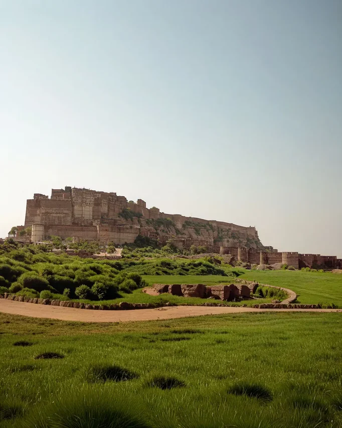 Tyroliennes Flying Fox au fort de Mehrangarh à Jodhpur