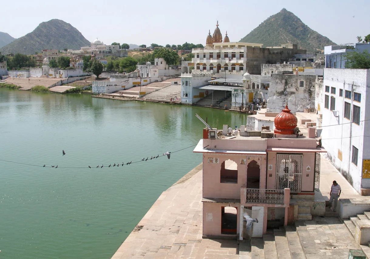Le lac de Pushkar