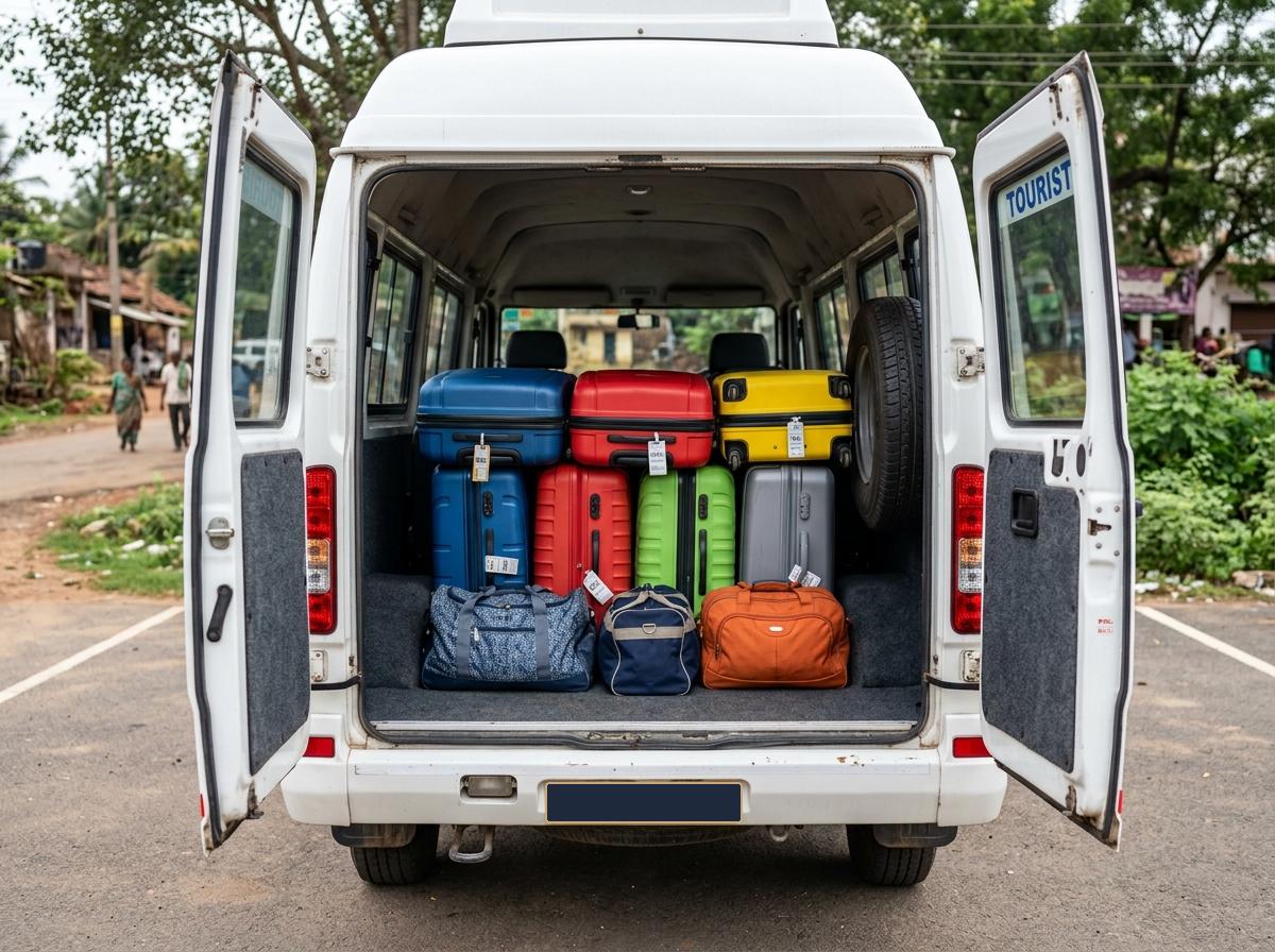 Soute à Bagages Dédiée pour Toutes les Valises